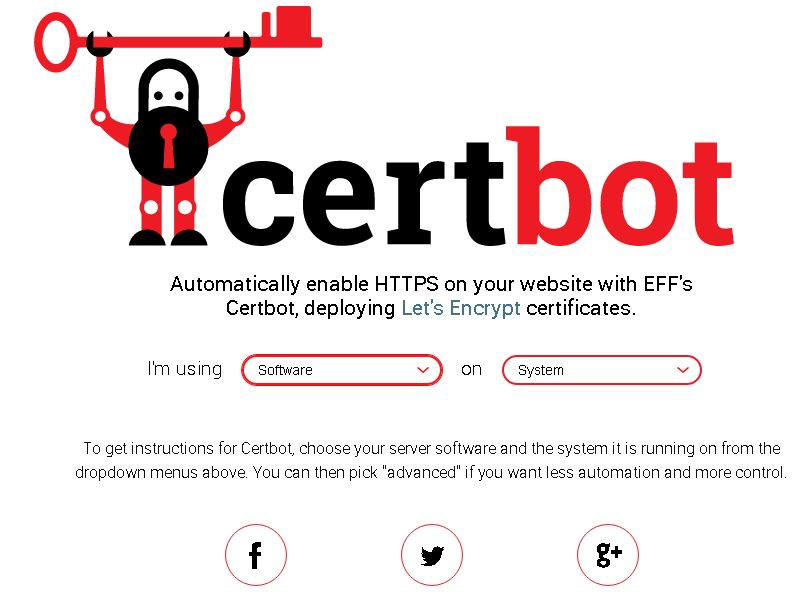 certbot free ssl install