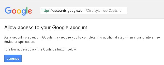gmail allow access
